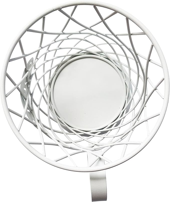 Coffee Pod Holder Mug Shape Multi Use K Cup Holder Coffee Station organizer Storage Wire Basket Food Storage for Counter Coffee Bar White