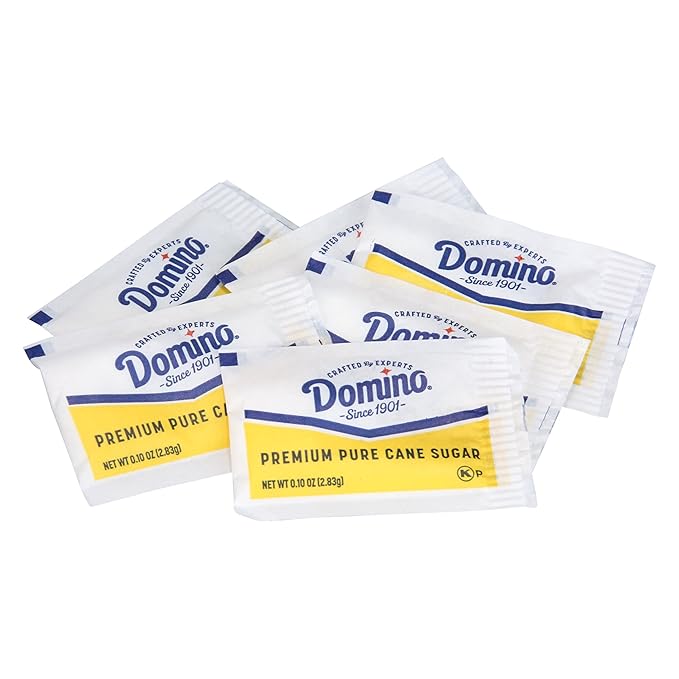 Domino® Sugar Packets, 400 Sugar Packets (2.8 g each) in Dispenser Box