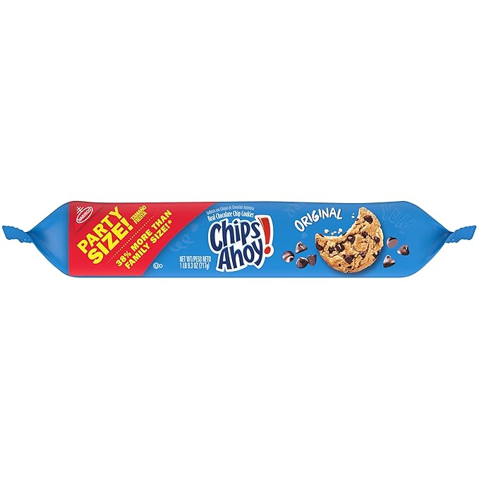 Chips Ahoy! Original Chocolate Chip Cookies, Party Size, 25.3 oz