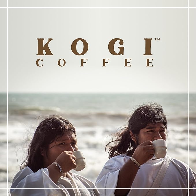 The Younger Brothers Trading Co. Kogi Coffee | Indigenous Wild Grown Whole Bean | Ethically Sourced Single Origin Colombian Coffee | Kogi Medium Roast (35.2 Ounce (Pack of 5)