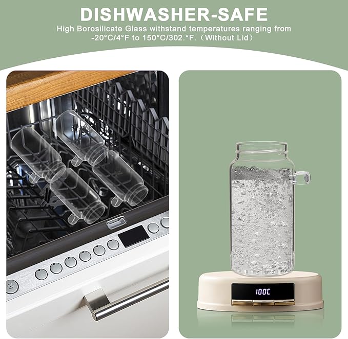 Glass Coffee Jars Spice Jar Round Storage Canister with Wooden Lid Clear Glass Food Jar for Pantry Sugar Tea Coffee Bean Spice Nuts Cookies Bath Salts (2×550ml(18oz) with spoon)