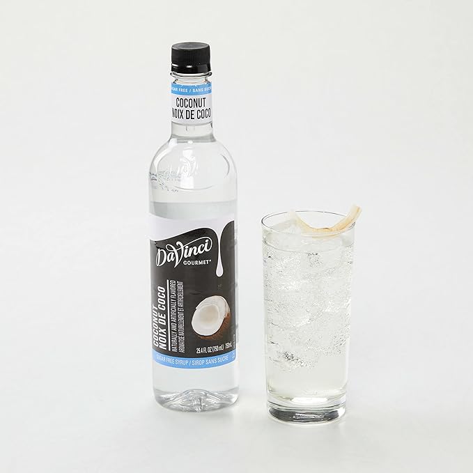 DaVinci Gourmet Sugar-Free Coconut Syrup, 25.4 Fluid Ounces (Pack of 1)
