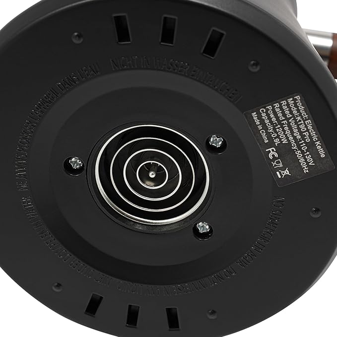 Electric Gooseneck Kettle (Black)