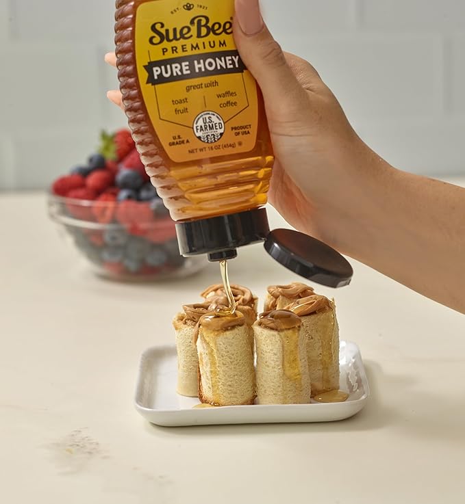 Sue Bee Pure Premium Honey From USA Beekeepers, 16 Ounce