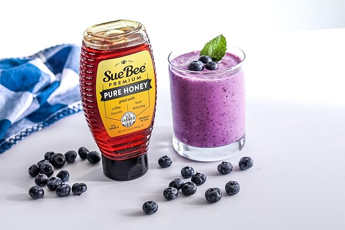 Sue Bee Pure Premium Honey From USA Beekeepers, 16 Ounce