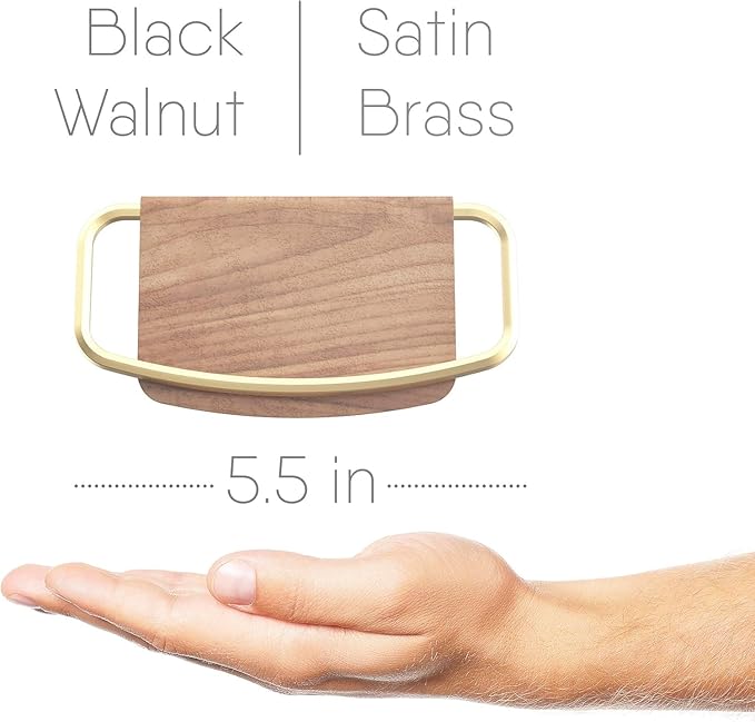 Cone Coffee Filter Holder ARGENTA – Wall Mount Coffee Filter Storage Container with Magnetic and Adhesive Mounting, Compatible with Hario, V60, Melitta, Chemex Coffee Filters (Plus)