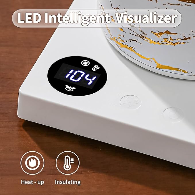 Water Kettle Electric Gooseneck Kettle with 50pcs Coffee Filter,±1℉ Temperature Control, Stainless Steel, Matte Material,Fast Heating, Ideal for Precise Pour-Over Coffee and Tea