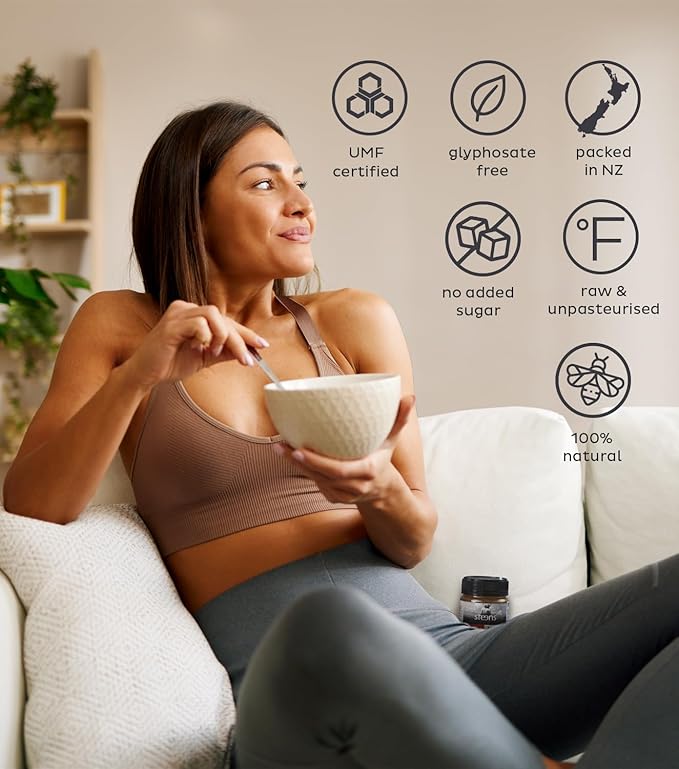 Steens Manuka Honey - MGO 263+ - Pure & Raw 100% Certified UMF 10+ Manuka Honey - Bottled and Sealed in New Zealand - 2x 7.9 oz Jar (UMF 10+, 7.9 oz (Pack of 2))