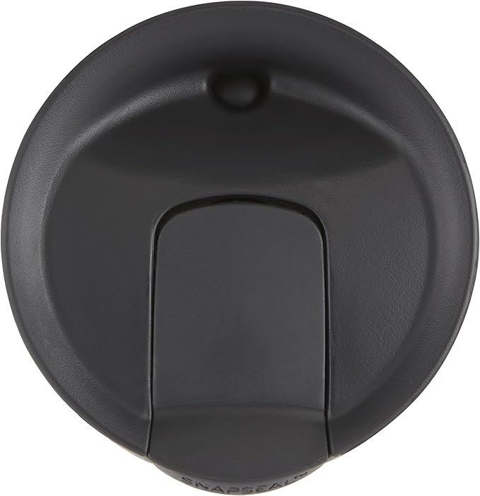 Contigo SNAPSEAL Insulated Stainless Steel Travel Mug with Grip 20oz. Blue Corn Transparent Satin & Midnight Berry