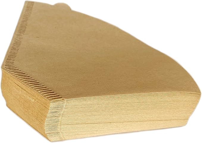 #4 Cone Coffee Paper Filters for Ninja Coffee Makers,Disposable Natural Unbleached Paper Filters for Pour Over and Drip Coffee Makers,200 Count