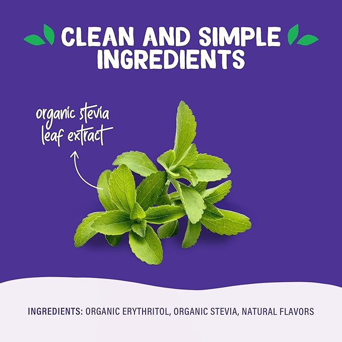 Pyure Organic Stevia Packets | Zero Calorie Sweetener for Coffee, and Baking | Granulated Stevia Sugar Substitute | Plant-Based, Keto, Diabetic & Paleo Friendly | USDA Organic, Non-GMO | 40 Packets