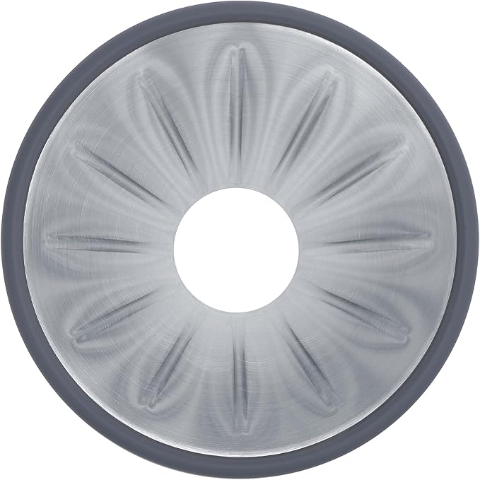 Normcore 2-in-1 Pour Over Coffee Dripper, Single Cup Travel Coffee Dripper, Use V60 and Wave Filter Paper Coffee Maker, 304 Stainless Steel, Silver