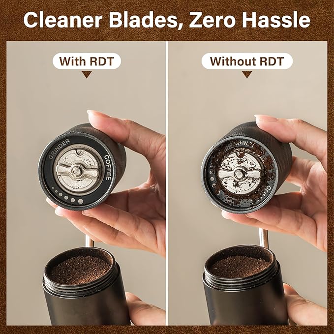 KitchenTour Precision Coffee Kit - Ceramic Dosing Cup & 8ml Anti-Static Sprayer - 2-in-1 Barista Set for Espresso/Cold Brew