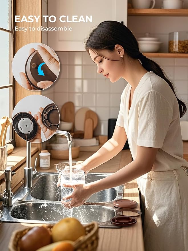 Glass Coffee Bean Jar 900 ml – Pop Top Air Tight Coffee Bean Container with CO2 Valve, 11 oz Coffee Storage Airtight Canister