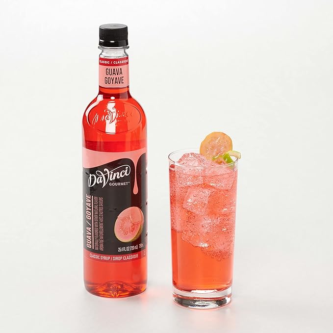 DaVinci Gourmet Classic Guava Syrup, 25.4 Fluid Ounces (Pack of 1)