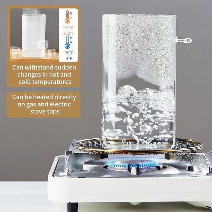 Unbreakable Glass Jars with Airtight Lids and Spoons, 2Pcs Overnight Oats Containers with Lids and Spoons, Glass Food Storage Containers for Coffee Beans, Flour, Sugar, Cookie, Pasta