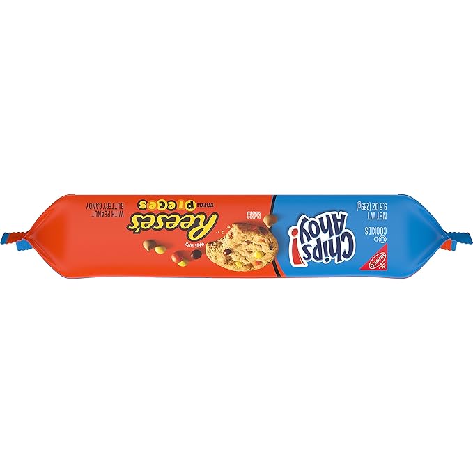 CHIPS AHOY! Reese’s Mini Pieces Chocolate Chip Cookies, 12 - 9.5 oz Packs