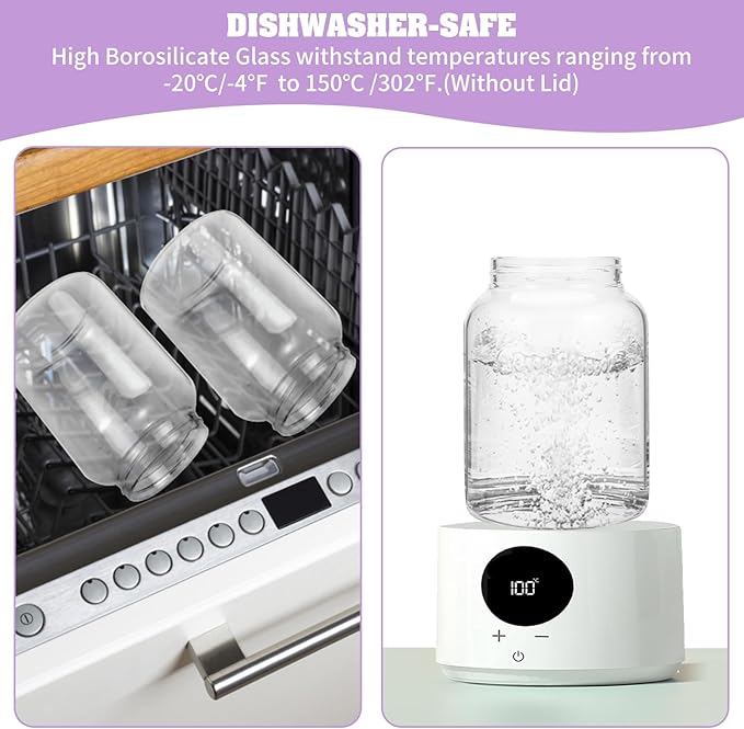 Glass Jar with Lids 40 oz,Candy Jar Glass Cookie jar with Airtight Screw Lid Borosilicate Glass Food Storage Canister Containers for Spice Ground Nut Pasta Sugar Tea