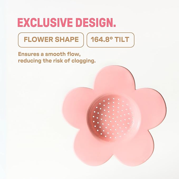 Pour Over Coffee Dripper - Vietnamese Phin Filter – Single Cup Coffee Maker 1-2 Cup with Flower Design – Plastic Reusable Coffee Filter for Manual Brewing, Travel Friendly (Navy + Ivory)