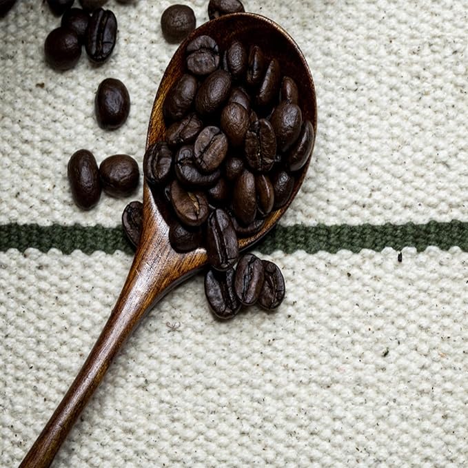 Wooden Spoons Long Handle Wooden Coffee Spoons Tea spoon Wooden Mixing Honey Spoon Handmade Wood Stirring Spoon for Kitchen Cooking Utensils(9PCS)