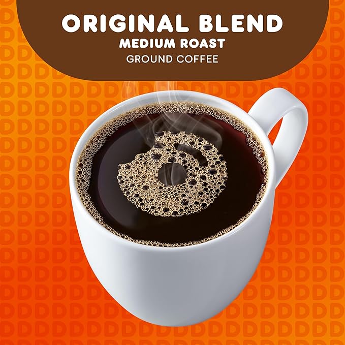 Dunkin' Original Blend Medium Roast Coffee, 176 Keurig K-Cup Pods