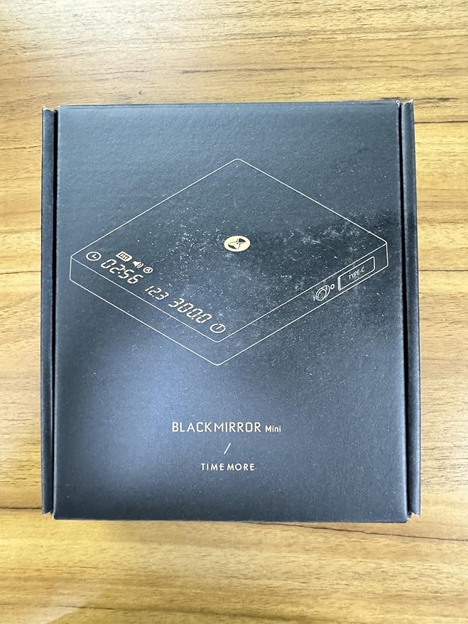 TIMEMORE Basic Mini Coffee Scale, Multifunction Electronic Espresso Scale, Weigh Digital Drip Cone Scale with Timer, Ultra Thin and LightMini Digital Food Kitchen Scale for Baking, Cooking