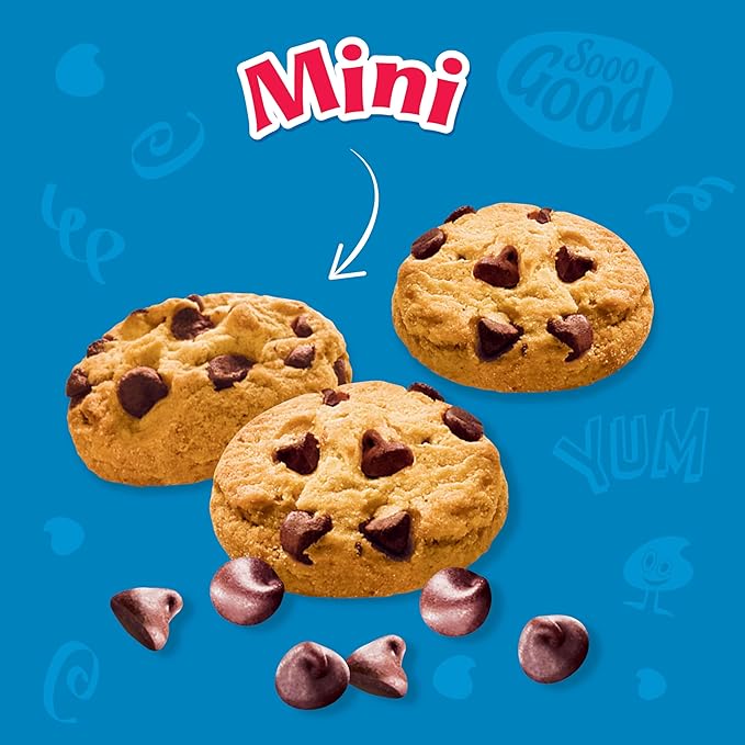 CHIPS AHOY! Mini Original Chocolate Chip Cookies, 40 Snack Packs (4 Boxes)