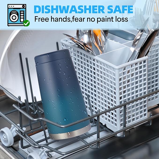 Volhoply 20oz Stainless Steel Tumbler with Lid and Straw Bulk 4 Pack,Double Wall Insulated Travel Iced Coffee Mug Fits Cup holder,Powder Coated Cups for Cold Drinks,Gifts for Women（Dark Night,4 Set）