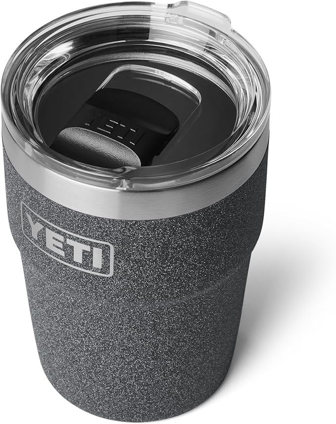 YETI Rambler 16 oz Stackable Tumbler, Vacuum Insulated, Stainless Steel with MagSlider Lid