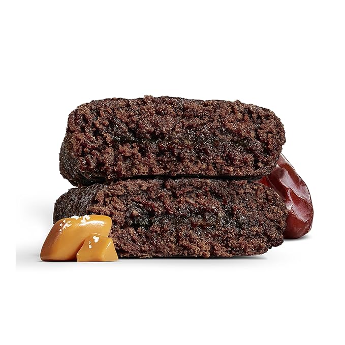 Nature's Bakery Salted Caramel Brownie Bars, Whole Grains, Plant Based, Dairy Free, 9.54 Ounces (Pack Of 6)