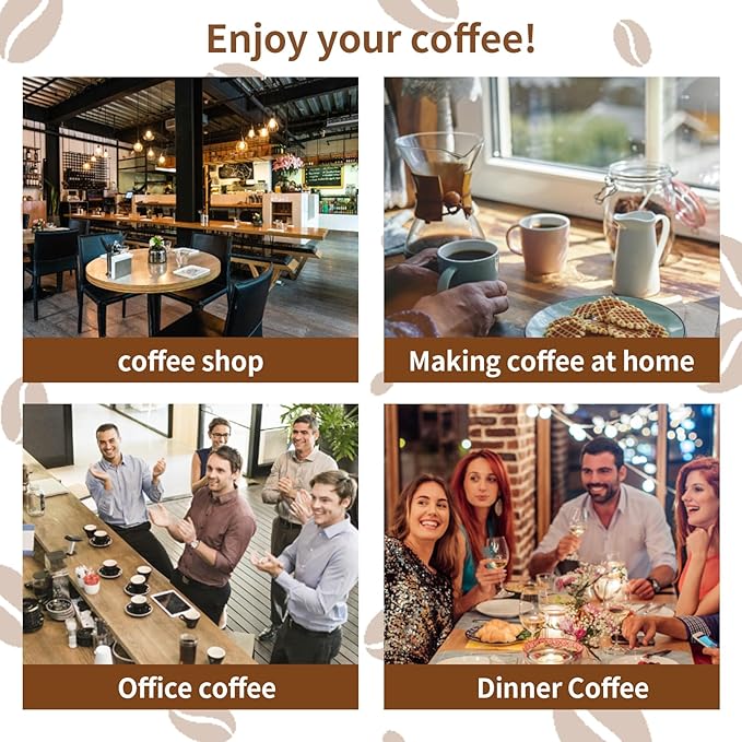 50Pcs Commercial Cold Brew Coffee Filters for 5 Gallon Buckets, 20" X 20" Disposable Coffee Filters with Drawstring for Brew Up To 5 LBS Coffee