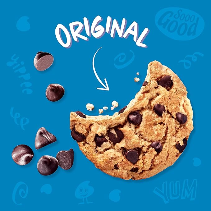 CHIPS AHOY! Original Chocolate Chip Cookies, 18 Snack Packs (2 cookies per pack)