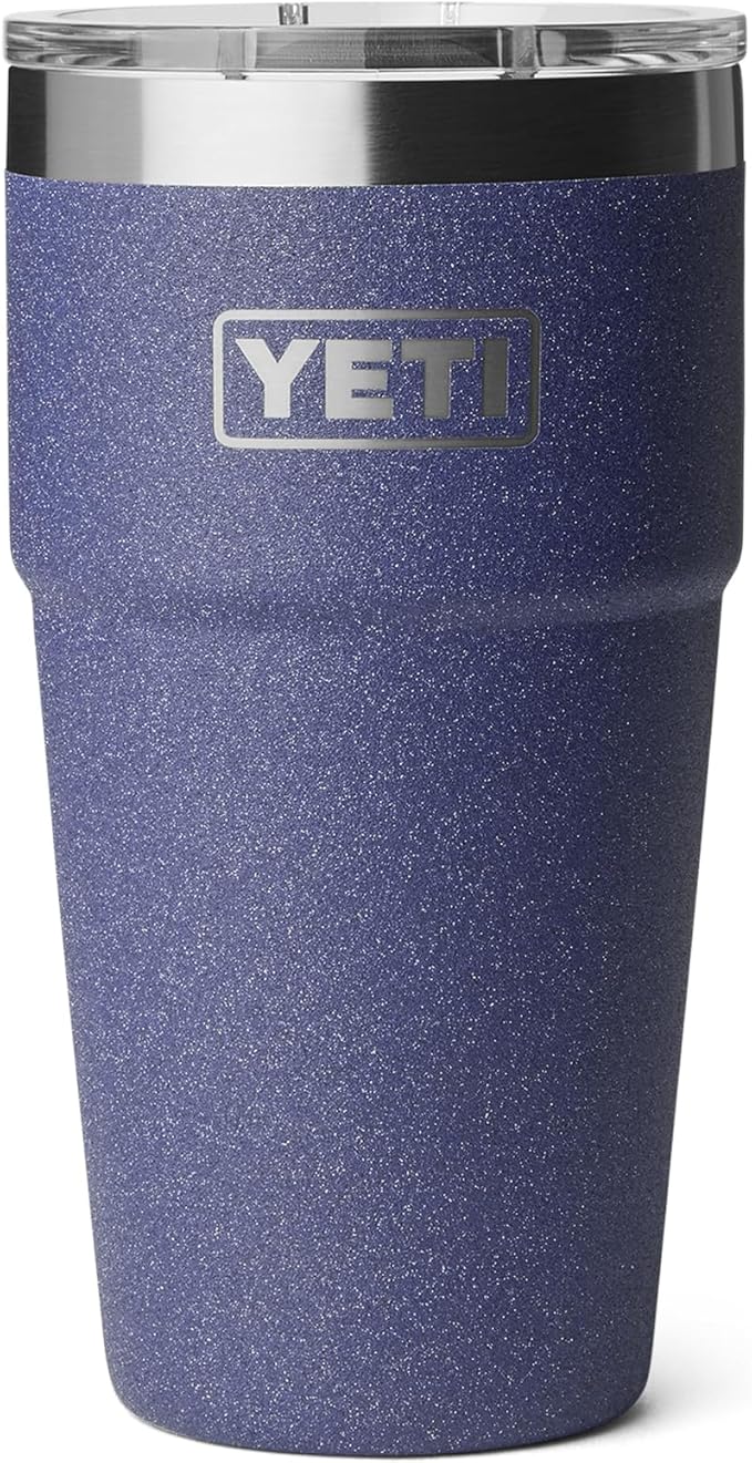 YETI Rambler 20 oz Stackable Tumbler, Stainless Steel, Vacuum Insulated with MagSlider Lid
