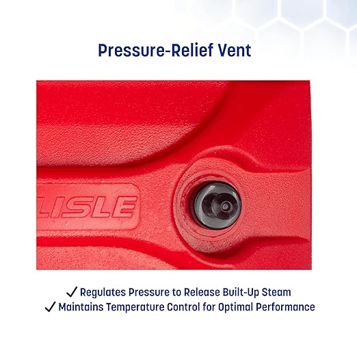 Carlisle FoodService Products 5-Gallon Insulated Beverage Dispenser, Cateraide, Food-Grade with Handles, Rugged PE Shell with PU Insulation for Coffee, Tea and Hot or Cold Drinks, Blue - Made in USA