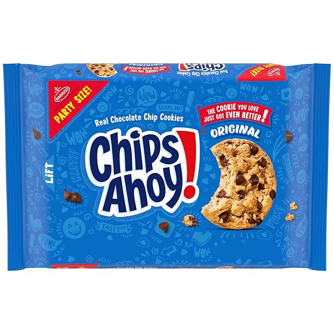 Chips Ahoy! Original Chocolate Chip Cookies, Party Size, 25.3 oz