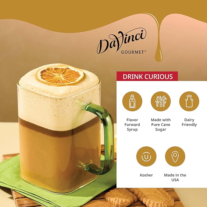 DaVinci Gourmet Cookie Butter Syrup, 25.4 Fluid Ounces (Pack of 1)