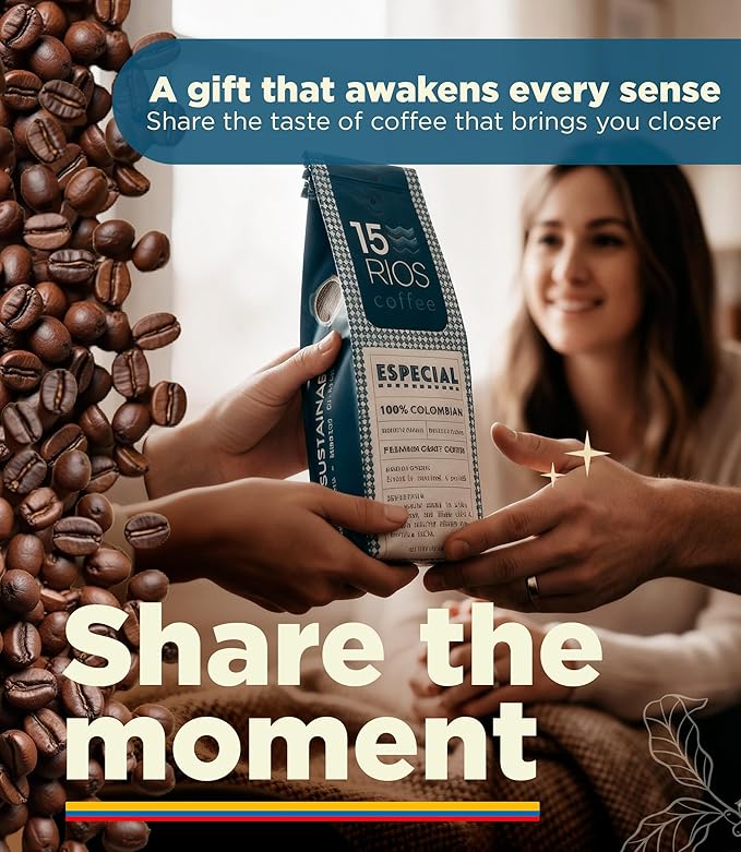 Colombian Whole Bean Coffee Medium Roast Sweet Nutty Notes Bold And Balanced Taste Handpicked Arabica Beans Fresh Roasted High Altitude Single Origin Small Batch Craft Specialty Rich Coffee Gift 12oz