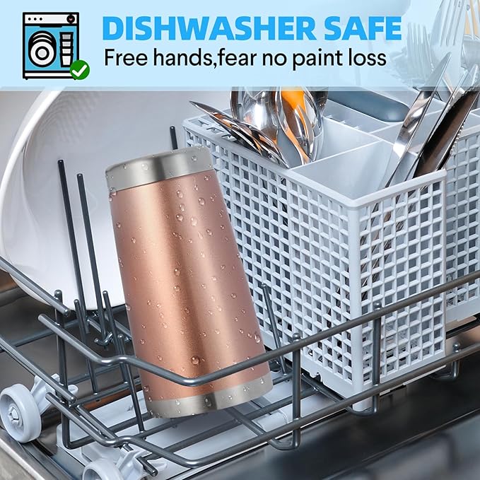 Volhoply 20oz Stainless Steel Tumbler with Lid and Straw Bulk 8 Pack,Double Wall Insulated Travel Iced Coffee Mug Fits Cup holder,Powder Coated Cups for Hot/Cold Drinks,Christmas Gifts（Mix,8 Set）