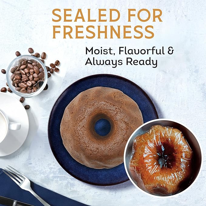 TORTUGA Caribbean Blue Mountain Rum Cake - 32 oz Rum Cake - The Perfect Premium Gourmet Gift for Gift Baskets, Parties, Holidays, and Birthdays - Great Cakes for Delivery