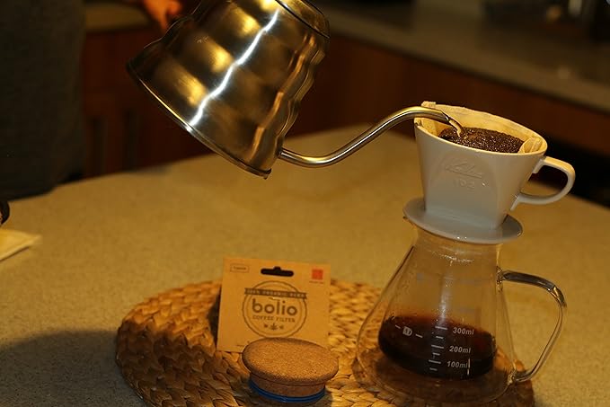 Organic Hemp Reusable Coffee Filter (1, No.2 Flat)