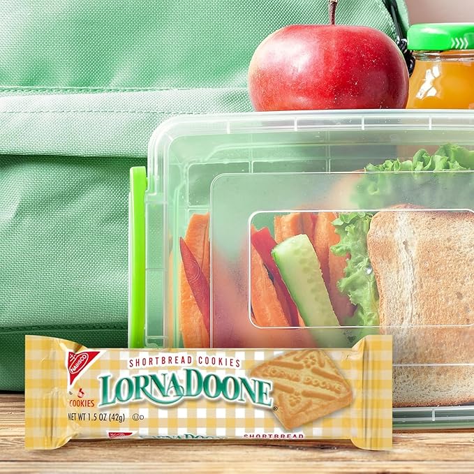 Shortbread Cookies Gourmet Butter Treats, Individually Wrapped - Breakfast Tea Coffee School Office Party Holiday Gift 30 Bags (6 Cookies Per Pack) 180 Total Pieces