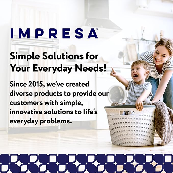 IMPRESA 100-Pack Pour-Over Coffee Filter Set for Fellow Stagg XF & White Tall Coffee Dripper – Flat Bottom Design