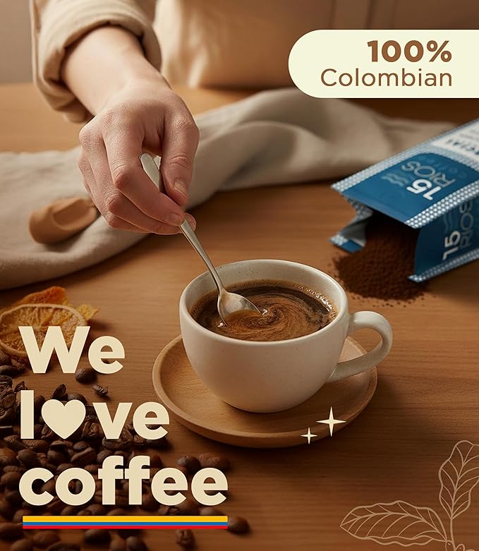 Colombian Ground Coffee Medium Roast Sweet Nutty Notes Bold And Balanced Taste Handpicked Arabica Beans Fresh Roasted High Altitude Single Origin Small Batch Craft Specialty Excelso Coffee Gift 12oz