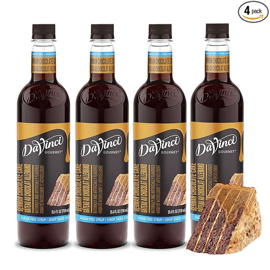 DaVinci Gourmet Sugar-Free German Chocolate Cake Syrup, 25.4 Ounce