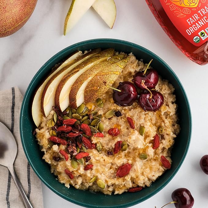 Wholesome Sweeteners 16-Ounce Organic Honey Bottle, 100% Pure, Fair Trade Certified, Non GMO Project Verified & Gluten Free, 6 Pack