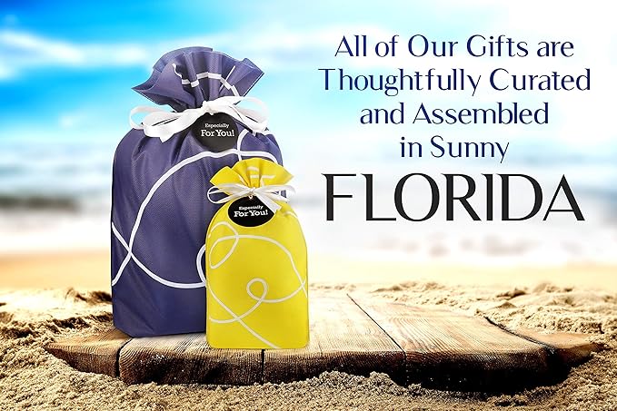 Christmas Gifts Christmas Blanket Set- Includes Luxury Red Blanket, Insulated Mug, Hot Chocolate, Candy & Marshmallows Presents Arrive in Beautiful Gift Bag with Ribbon