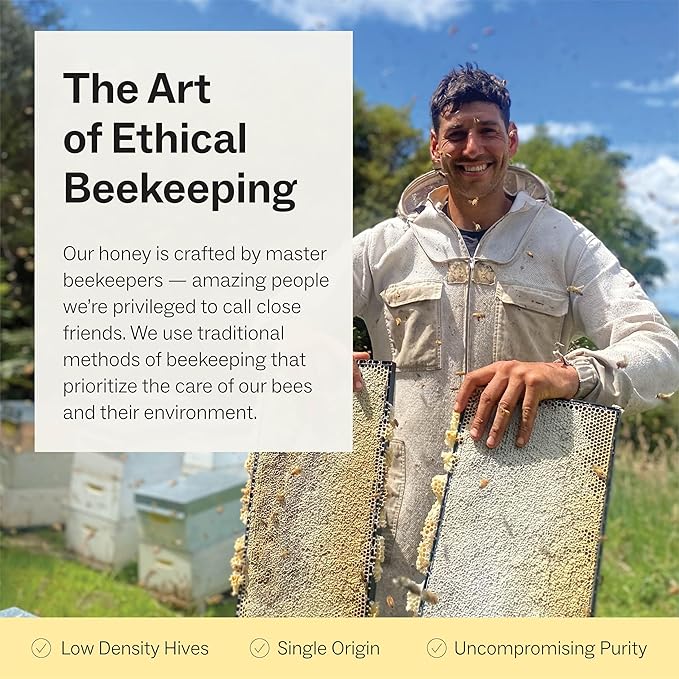 Manukora Raw Manuka Honey, MGO 200+, New Zealand Honey, Non-GMO, Traceable from Hive to Hand, Daily Wellness Support - 250g (8.82 Oz)