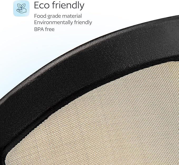 GoodCups 2-Pack Reusable #4 Cone Coffee Filters for Cuisinart 10–14 Cup Brewers (DCC-3200, DCC-1200, DCC-3400) & Ninja Coffee Makers, Stainless Steel Mesh, Permanent, Dishwasher-Safe