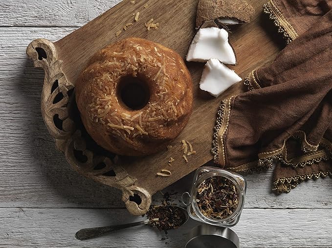 TORTUGA Caribbean Taste of Florida Coconut Rum Cake - 16 oz Rum Cake - The Perfect Premium Gourmet Gift for Gift Baskets, Parties, Holidays, Birthdays and make an Excellent Christmas Gift