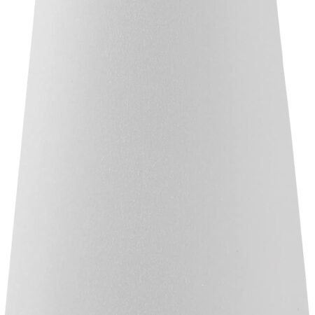 Simple Vase for Flowers Plants, Matte Vases for Modern Table Shelf Home Decor Wedding  Decor, 6" H Frosted Elegant Ceramic Vase for Pampas Grass Fluffy Stem Bouquet Lavender Flowers (White, 1)